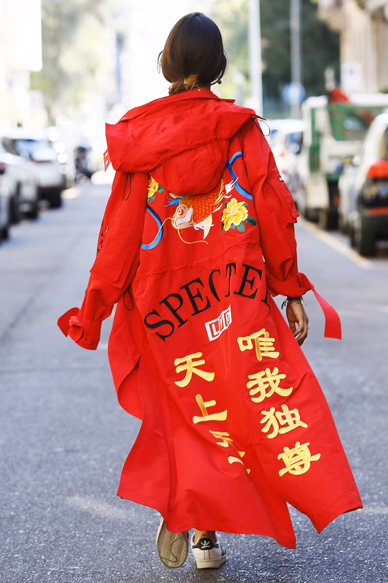 Angel Chen x LVR Edition Embroidered Windbreaker Coat