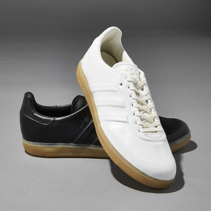 BNY Sole Series x adidas Samba Leather Sneakers