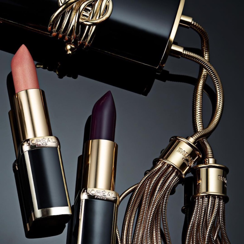 Balmain x L’Oréal Paris Capsule Lipstick Collection