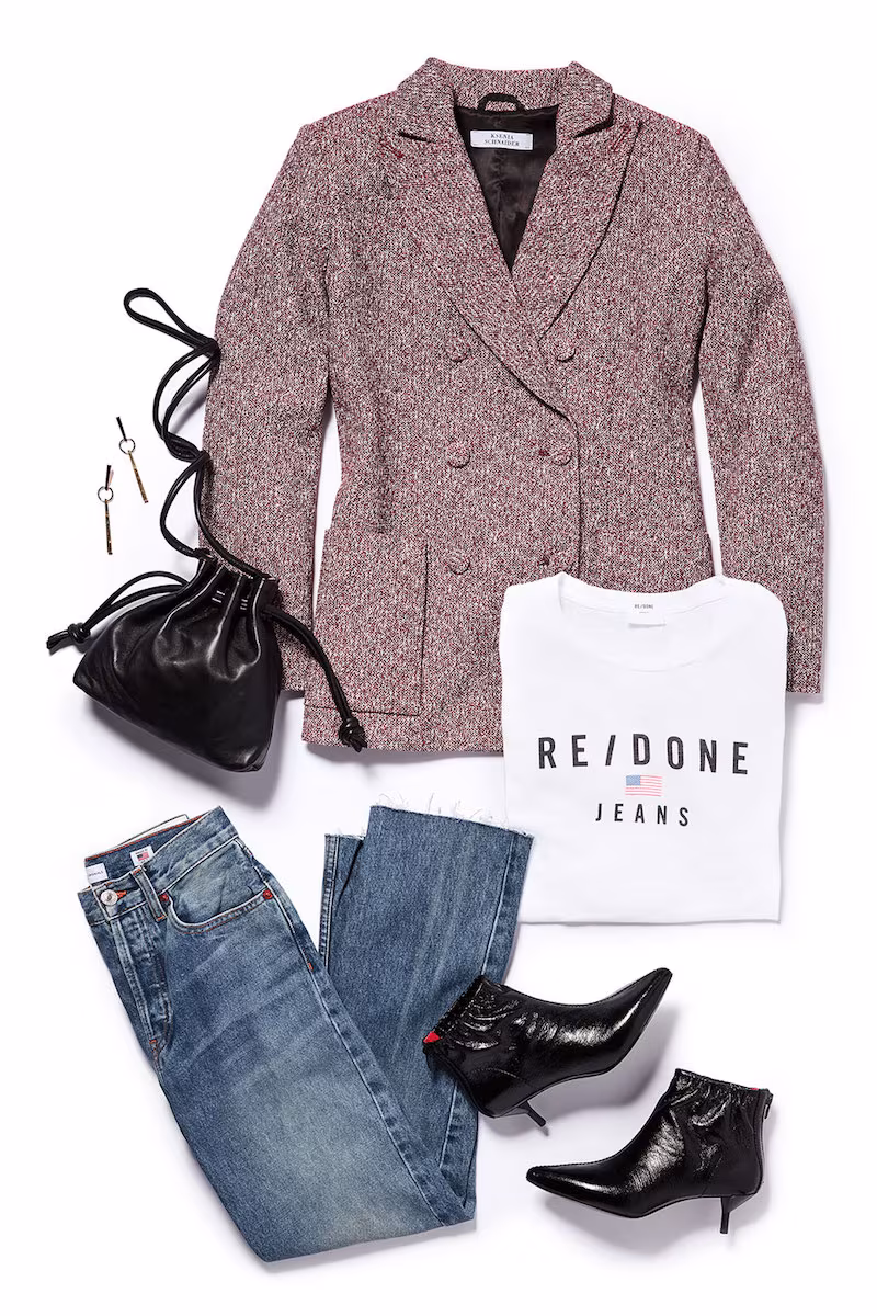 Blazer + Jeans for Fall 2017
