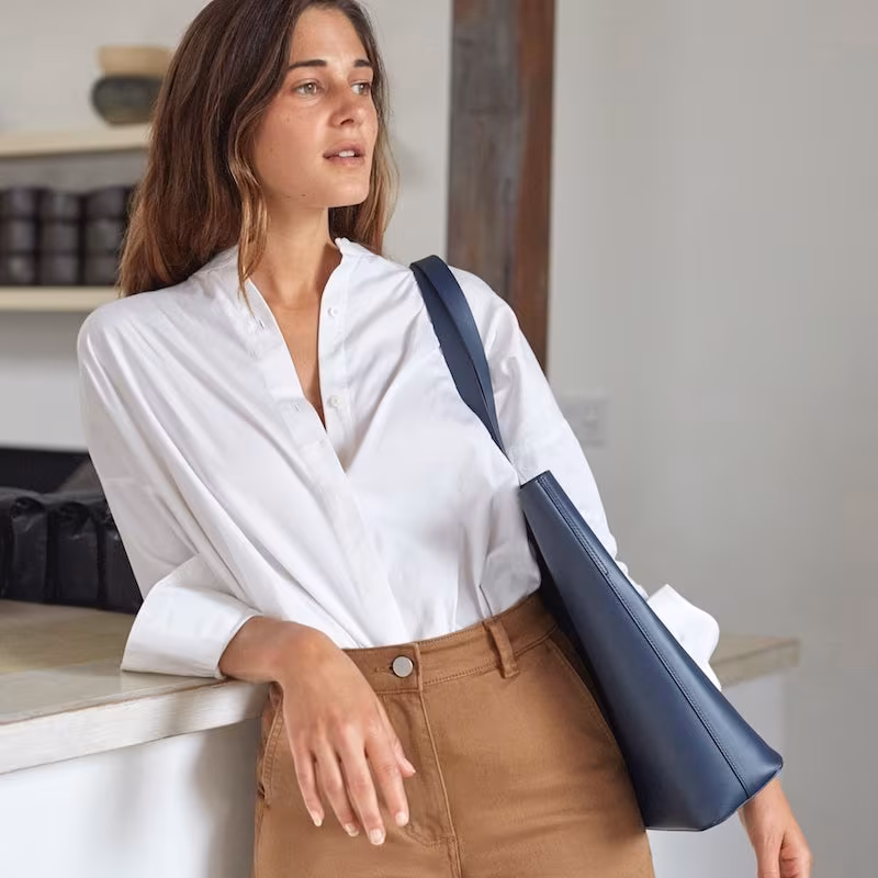 Everlane Day Market Tote in Navy