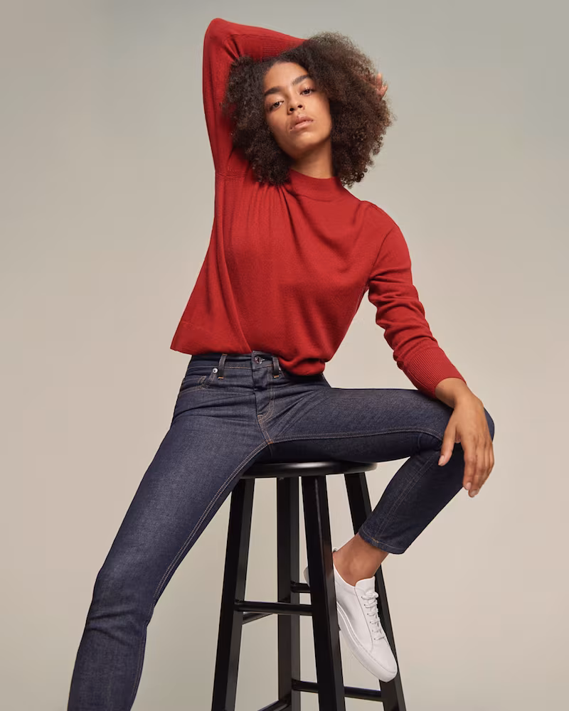 Everlane Mid-Rise Skinny Jean