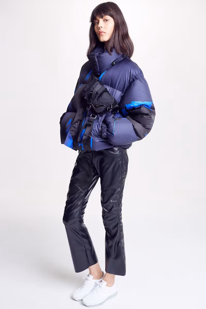 Hyein Seo Vinyl Pants with Military Belt