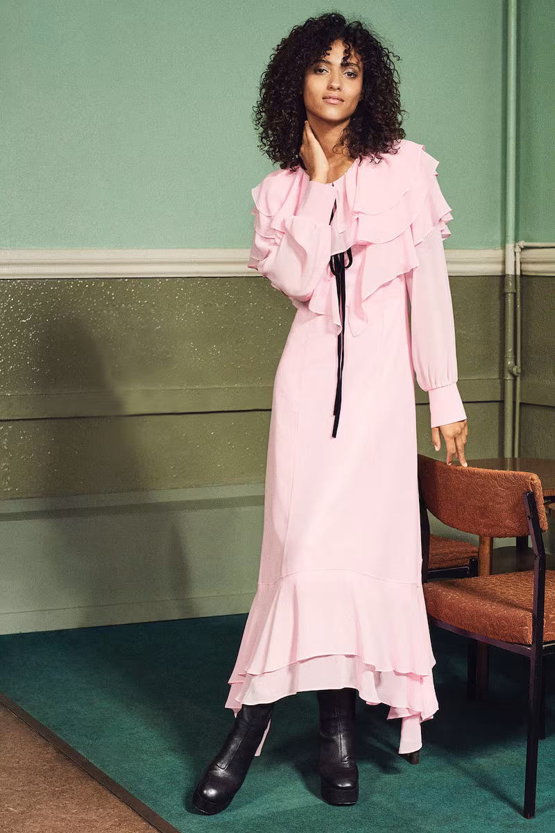 LEHA Ruffle Dress
