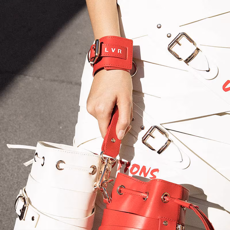 LVR Editions x Marina Hoermanseder Kasper Stripes Bag