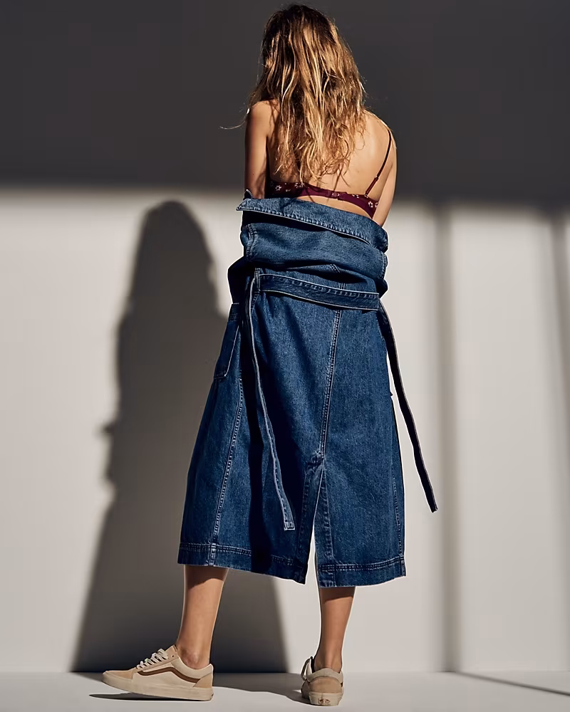 Madewell Denim Duster Coat