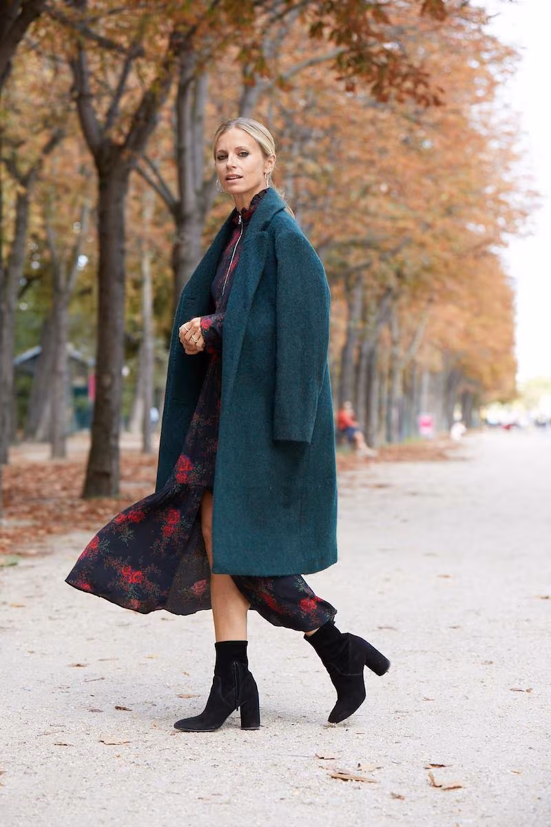 & Other Stories Wool & Mohair Blend Long Coat
