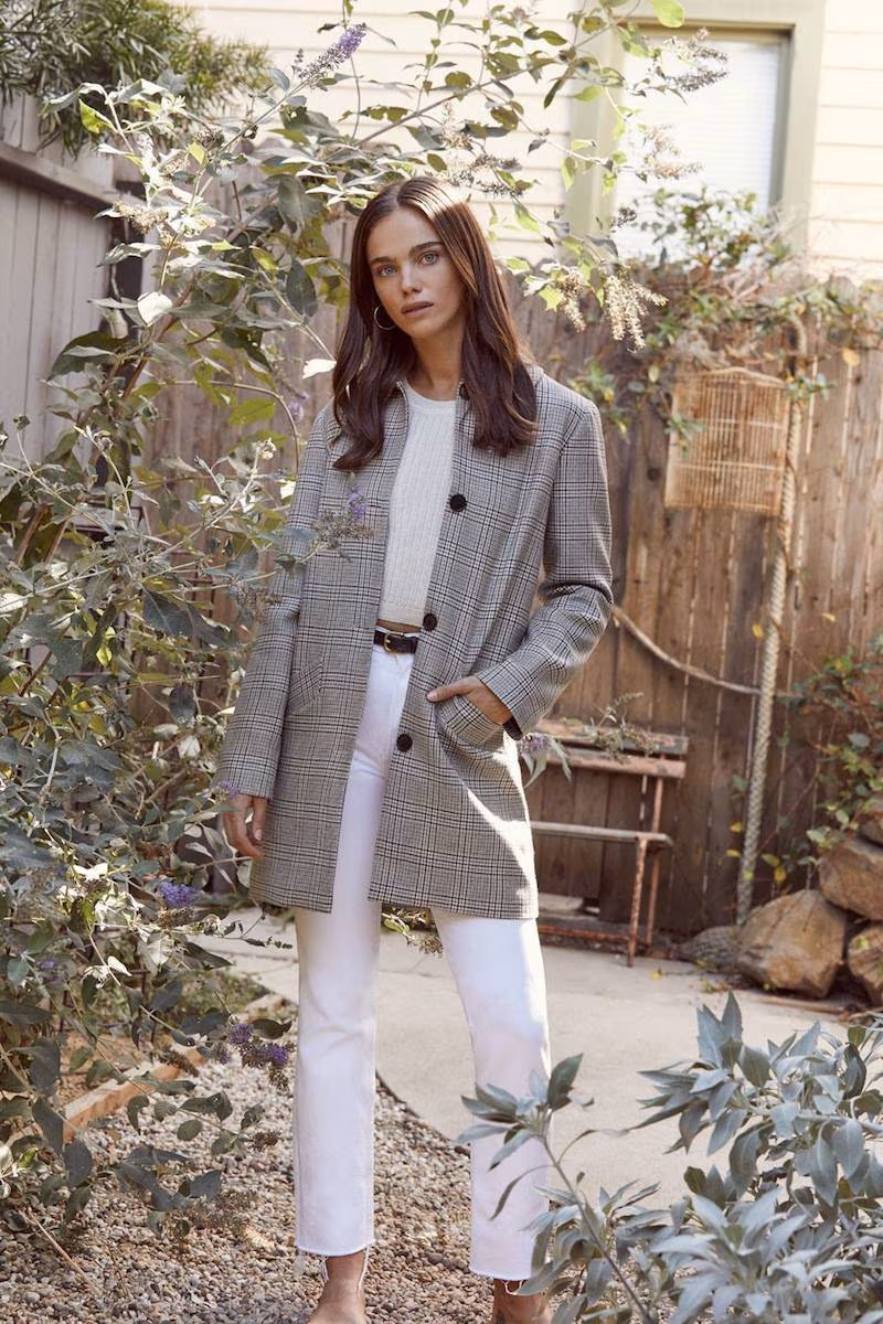 Reformation Claudette Coat