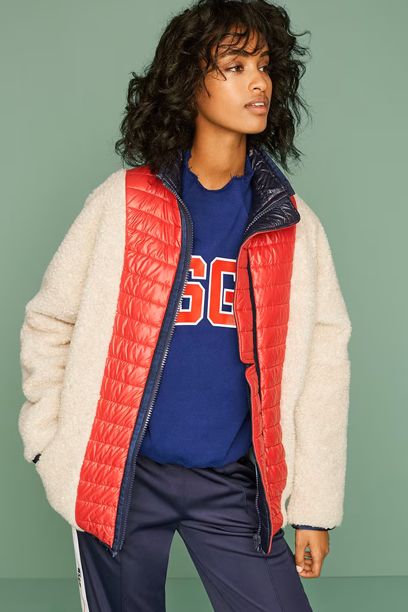 Sandy Liang Chambers Sherpa Jacket