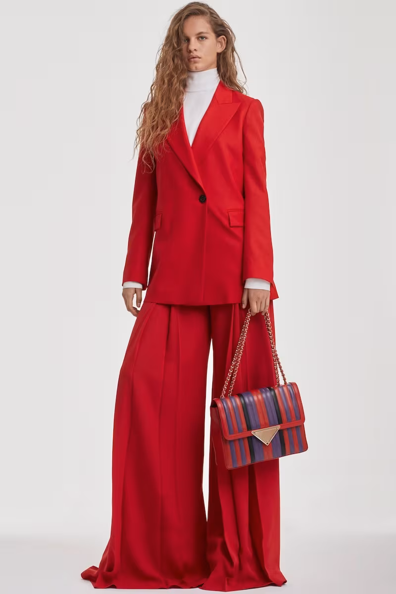 Sara Battaglia Stretch Wool Blazer