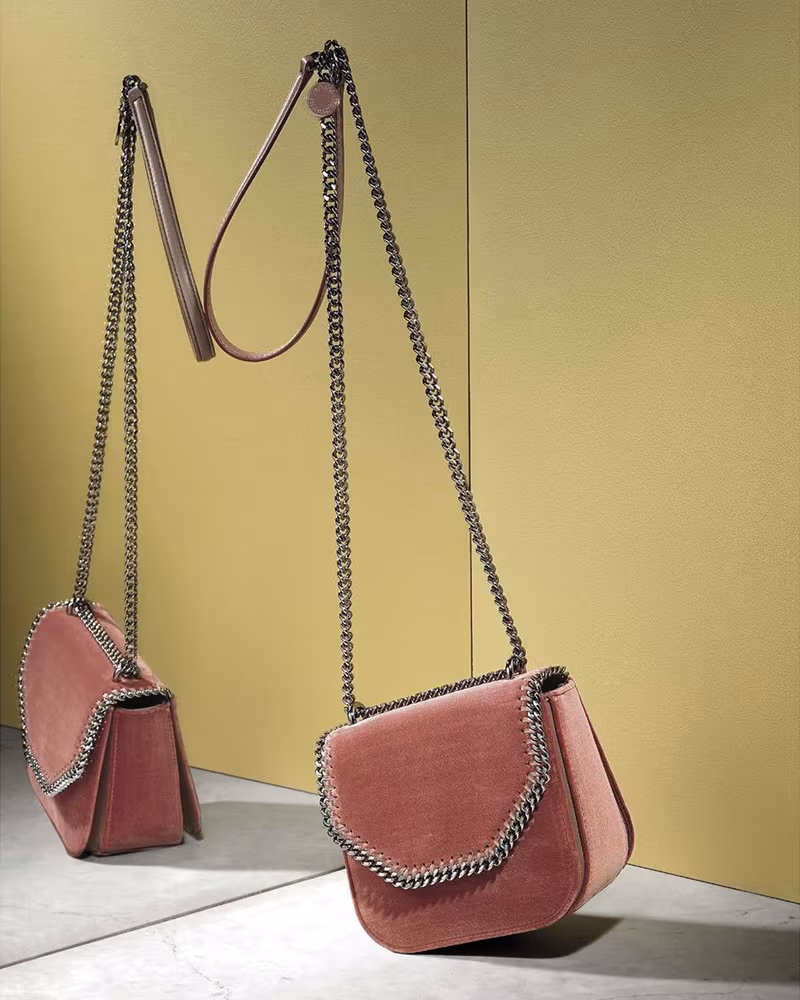 Stella McCartney Chain-Trim Shoulder Bag