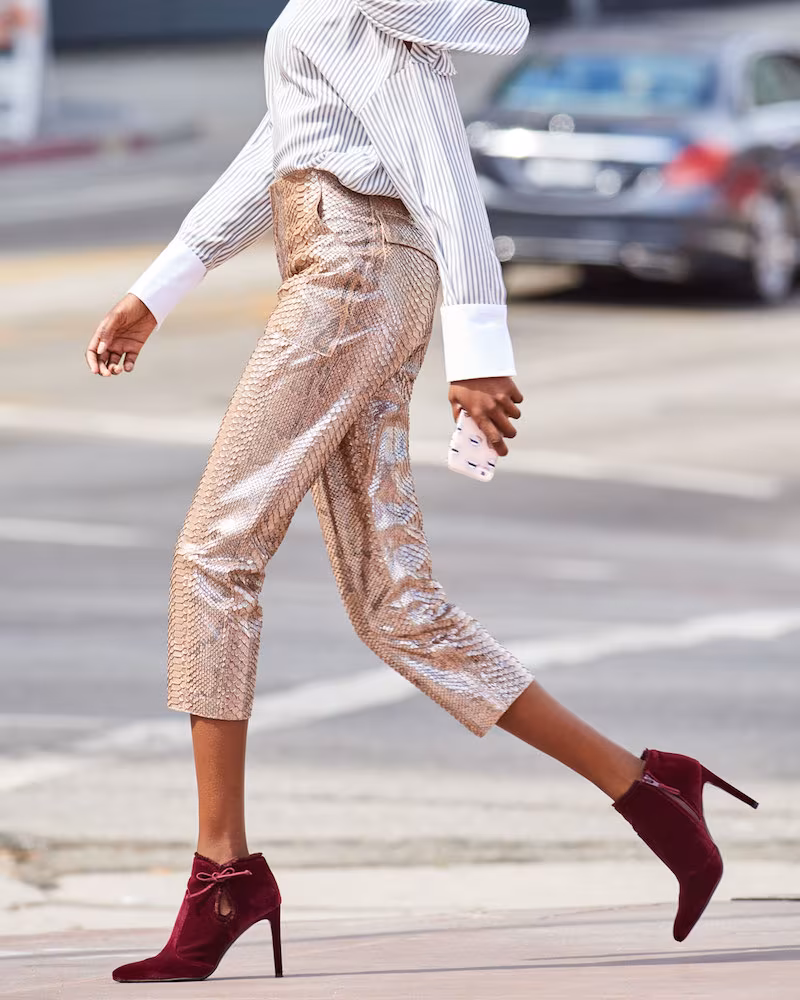 Stuart Weitzman Lashes Velvet Fringe Bootie