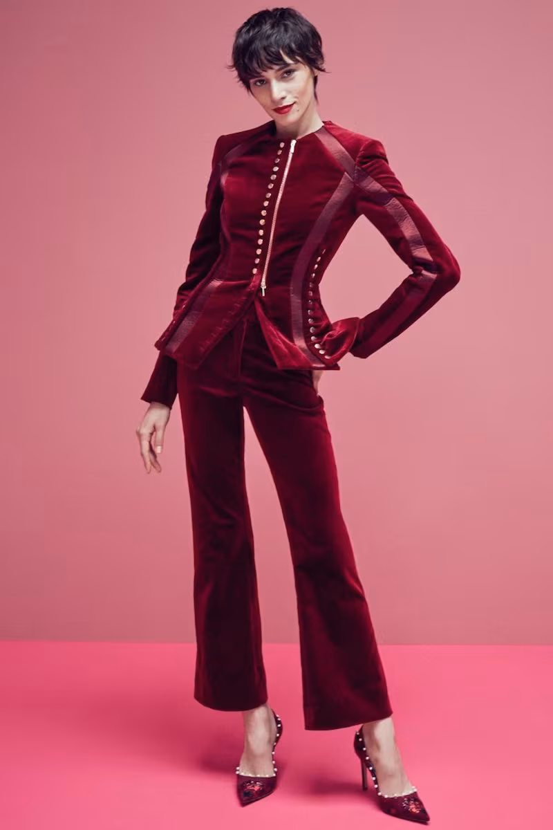 Altuzarra Cavendish Velvet Jacket