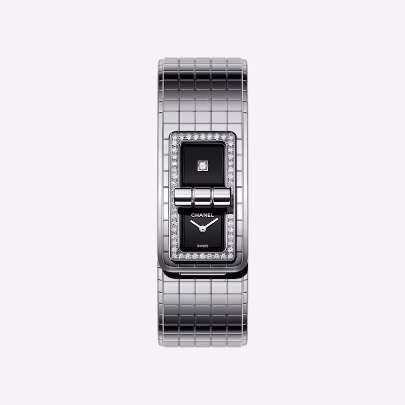 CHANEL COCO H5145 Steel Set with Diamonds Watch