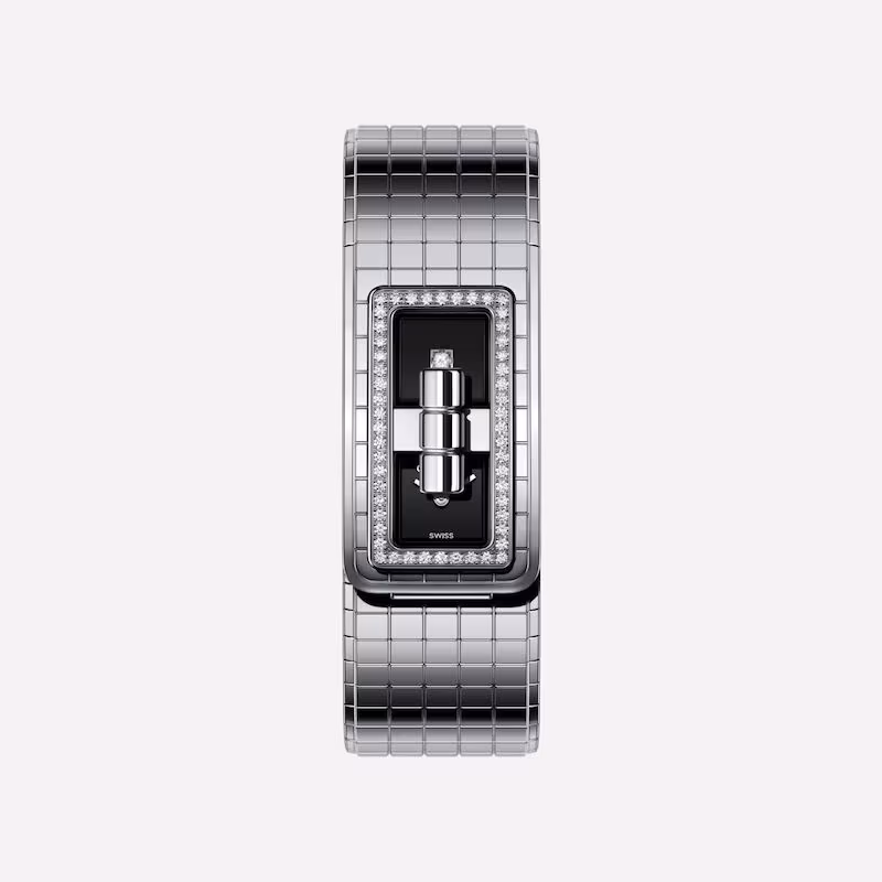 CHANEL COCO H5145 Steel Set with Diamonds Watch 