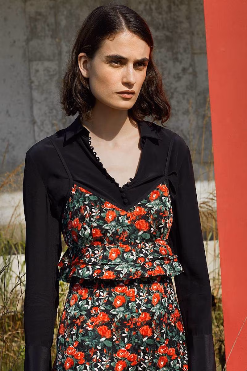 Club Monaco Helek Silk Shirt