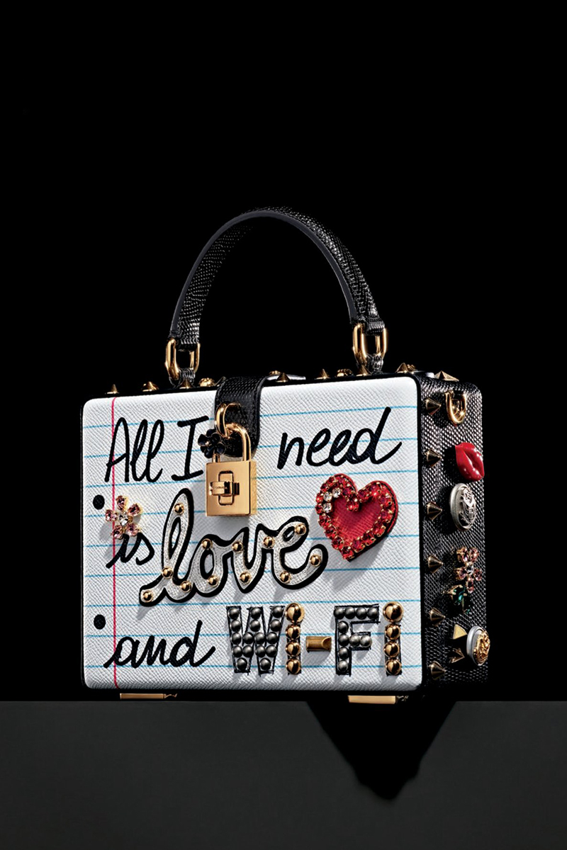 Dolce & Gabbana Embellished Box Bag