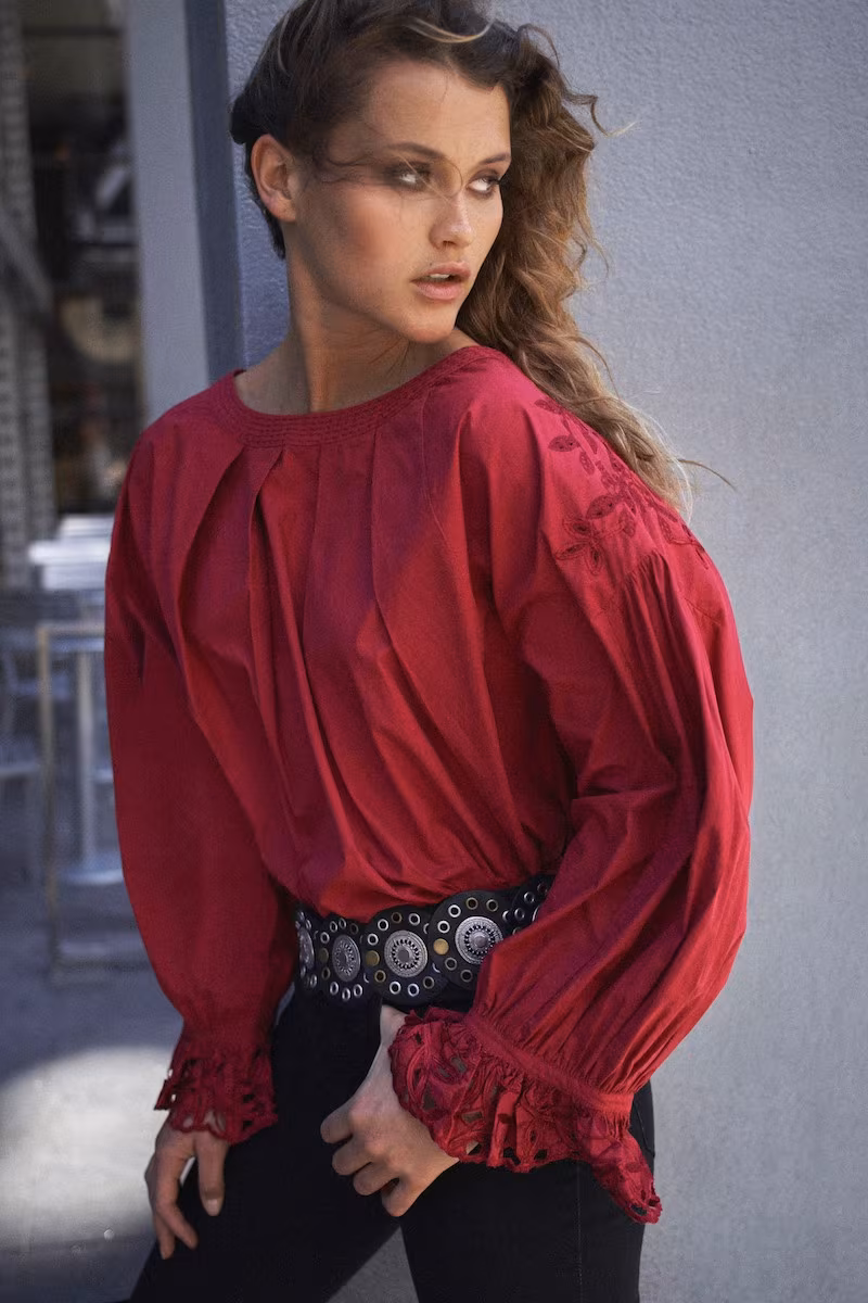 Free People Wishing Well Blouse