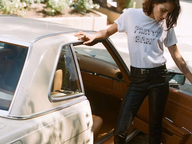 J Brand Pretty Baby Tee