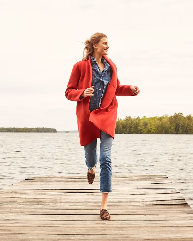 J.Crew Denim Chore Jacket With Patch Pockets