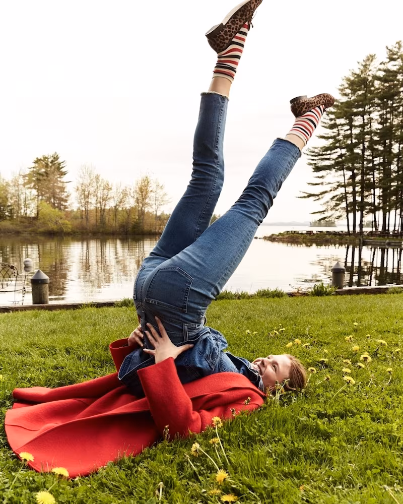 J.Crew Vintage Crop Jean In Landers Wash