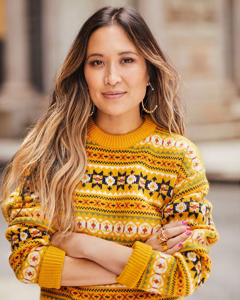 Joseph Round Neck Double Sweater