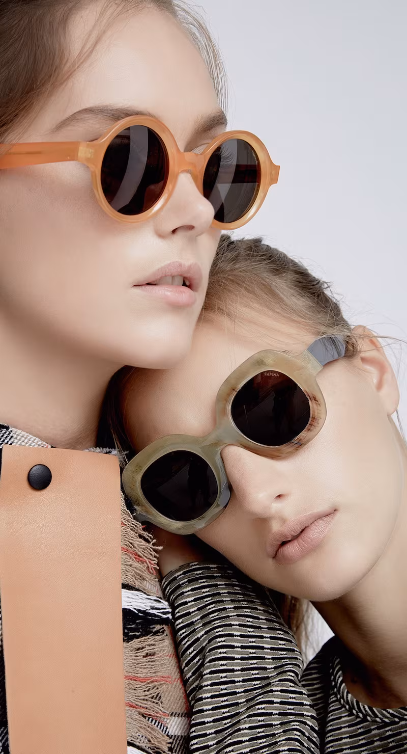 Lapima Marie Round Sunglasses