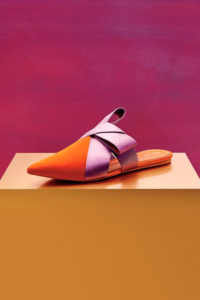 Mercedes Castillo Cressida Velvet Mule Slide