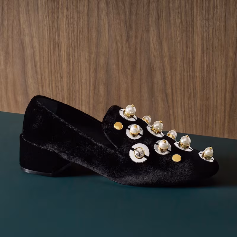 Mercedes Castillo Studded Loafer