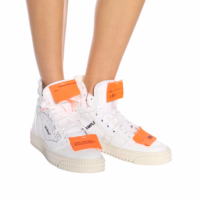 Off-White c/o mytheresa.com Leather Sneakers in White No C