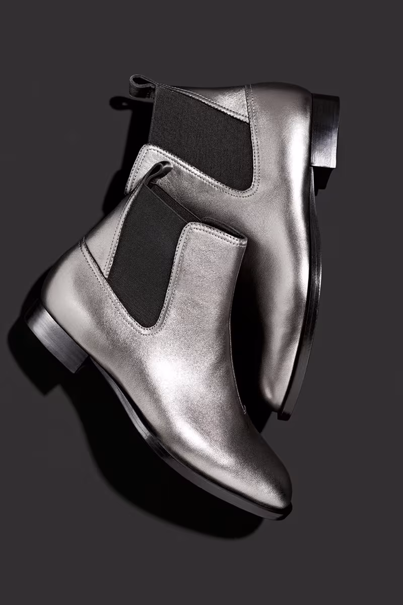 Rag & Bone Mason Metallic Flat Boot