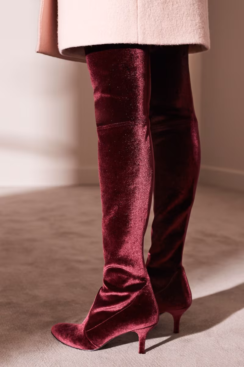 Stuart Weitzman Tiemodel Over the Knee Stretch Boot