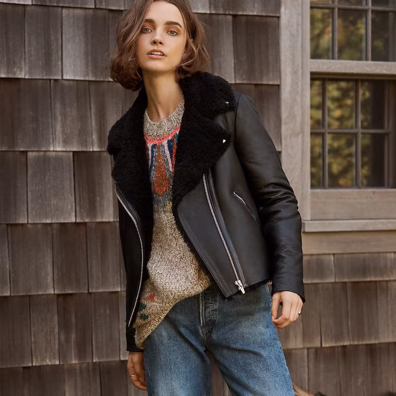 VEDA Noble Shearling Jacket