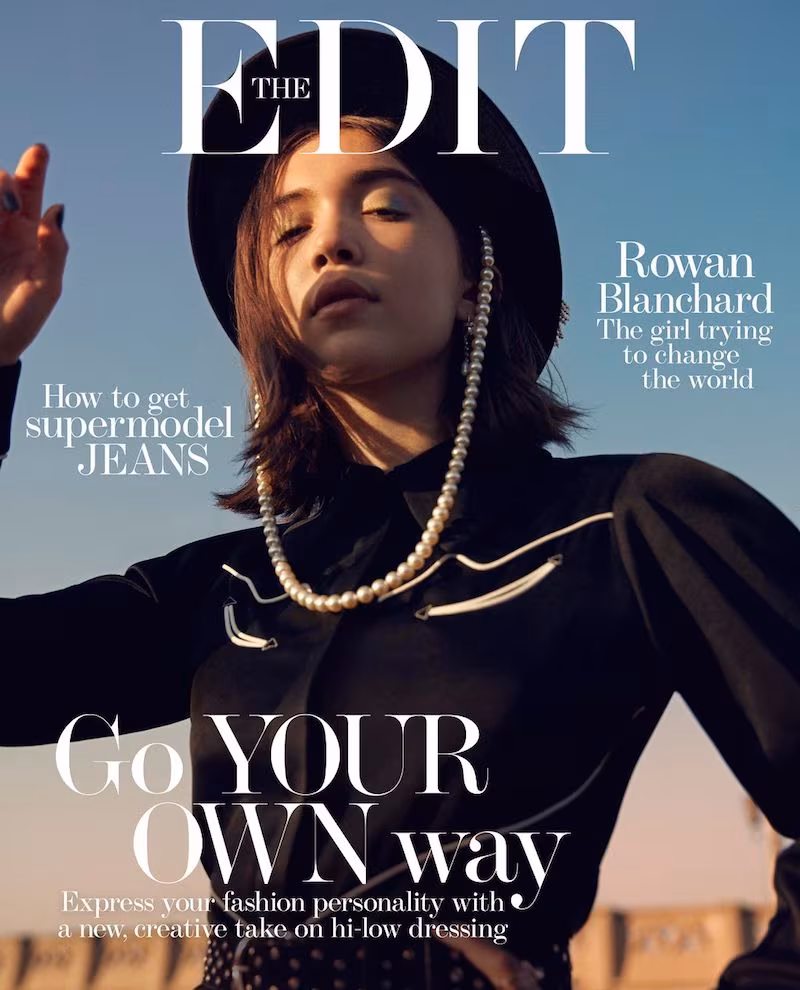 A World Girl: Rowan Blanchard for The EDIT