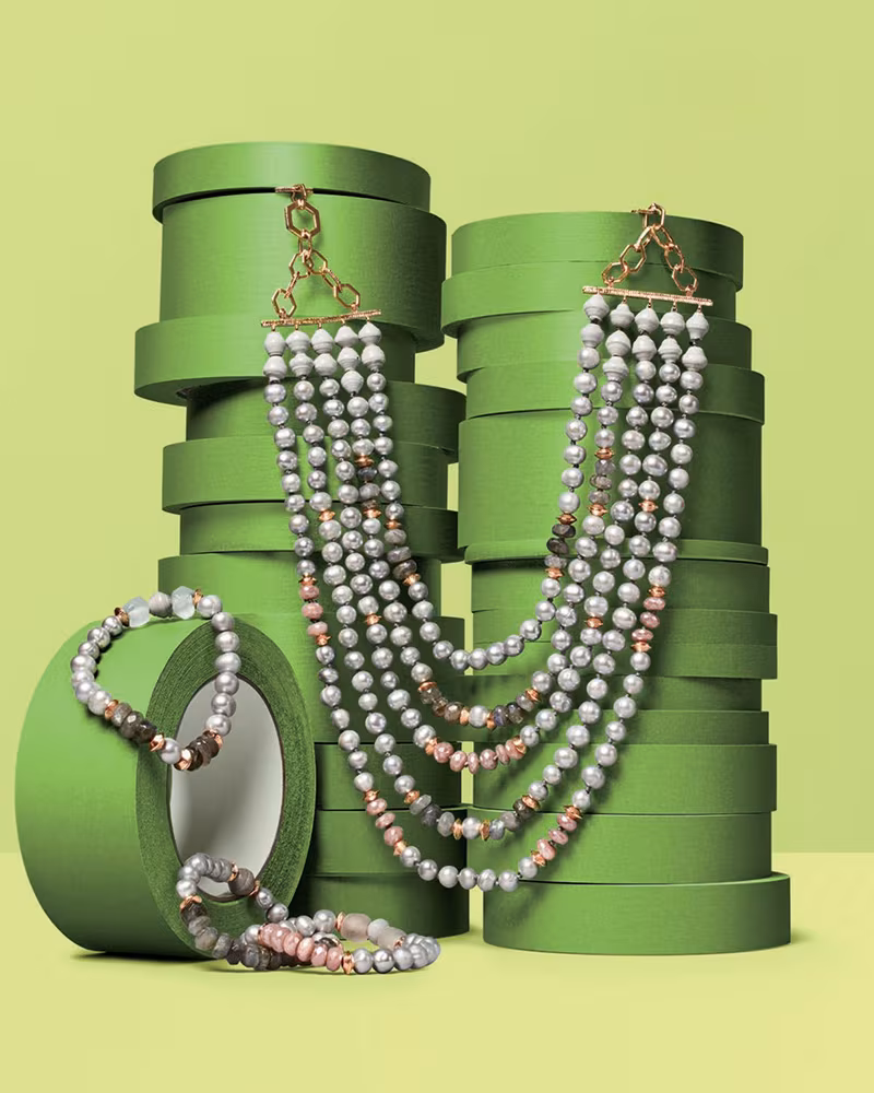 Akola Five-Strand Bracelet Necklace