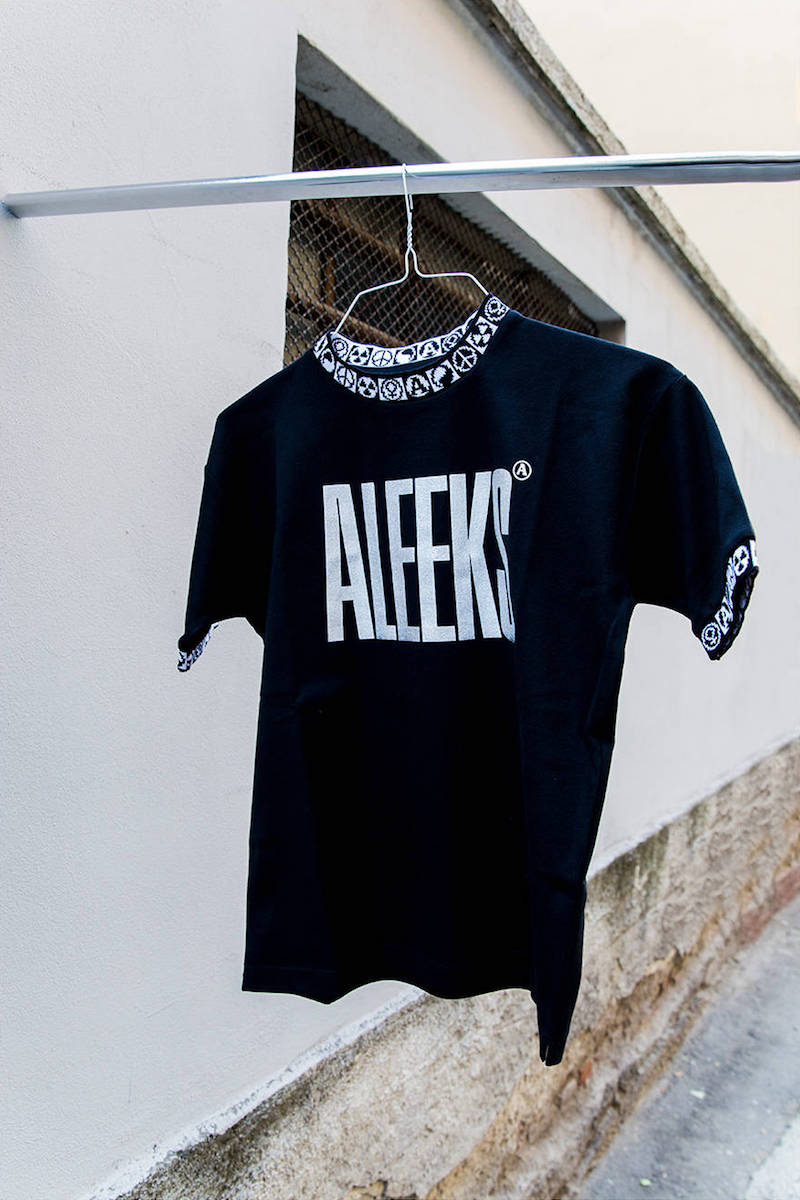 Alyx Aleeks Jersey T-Shirt with Jacquard Trim