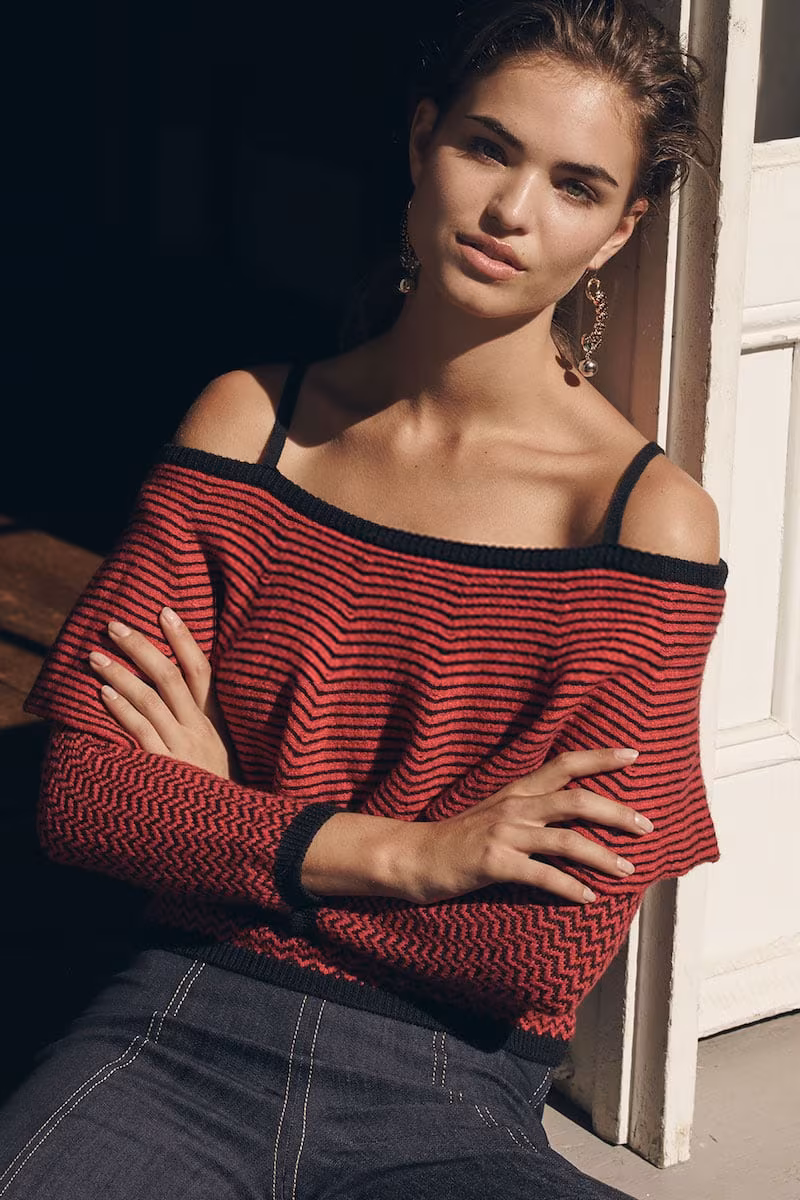 BB Dakota Debeney Ruffle Sweater
