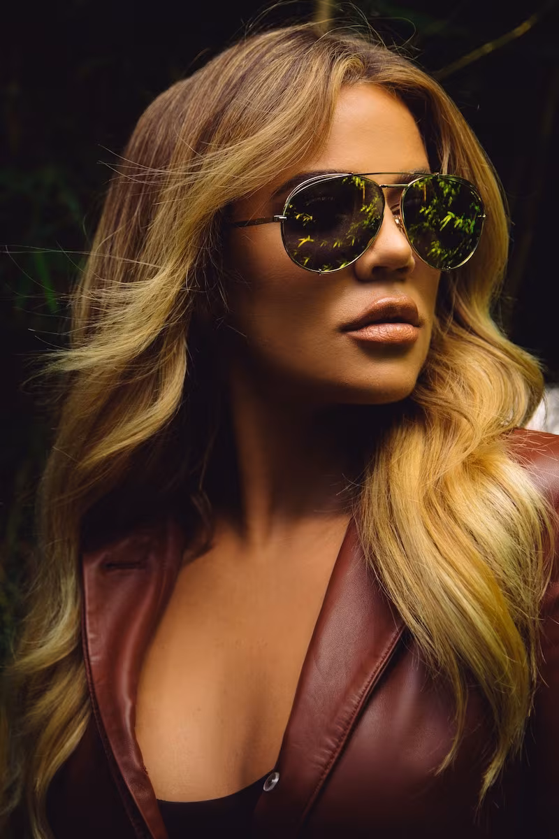 DIFF x Khloé Koko 63mm Oversize Aviator Sunglasses in Light Gunmetal
