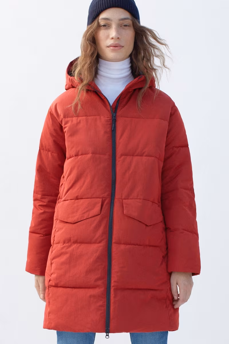 Everlane Long Puffer Jacket