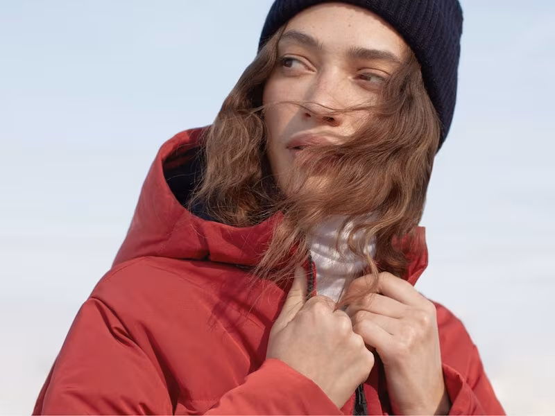 Everlane Long Puffer Jacket