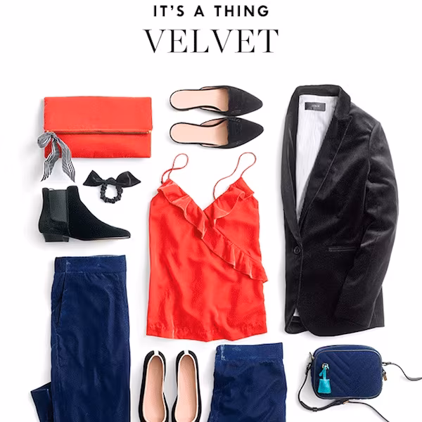 It's a Thing: J.Crew Velvet Essentials for Holiday 2017