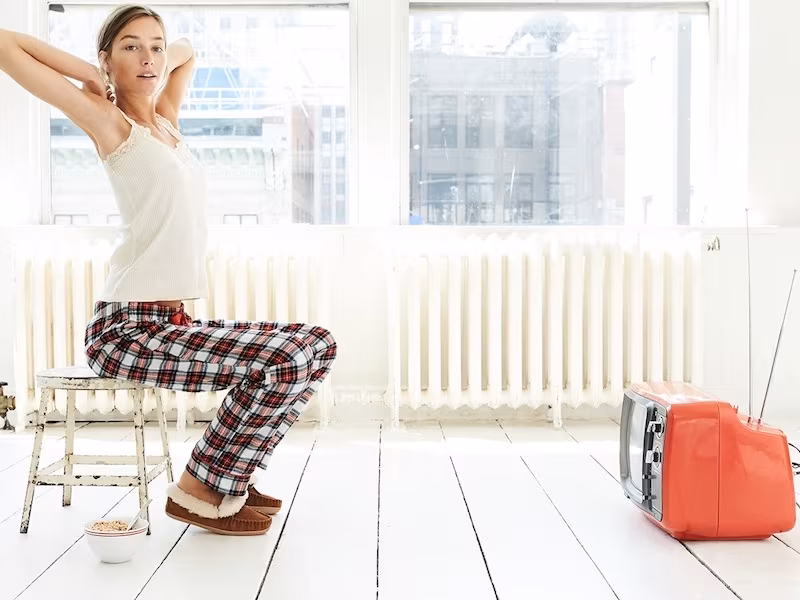 J.Crew Flannel Pajama Pant in Festive Plaid