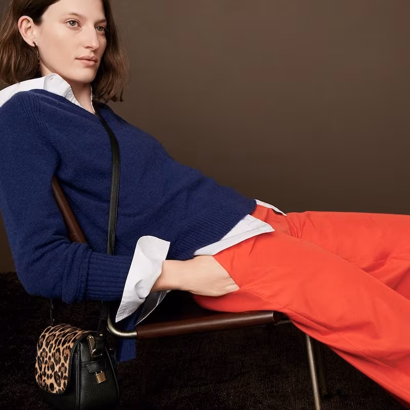 J.Crew V-Neck Sweater In Supersoft Yarn