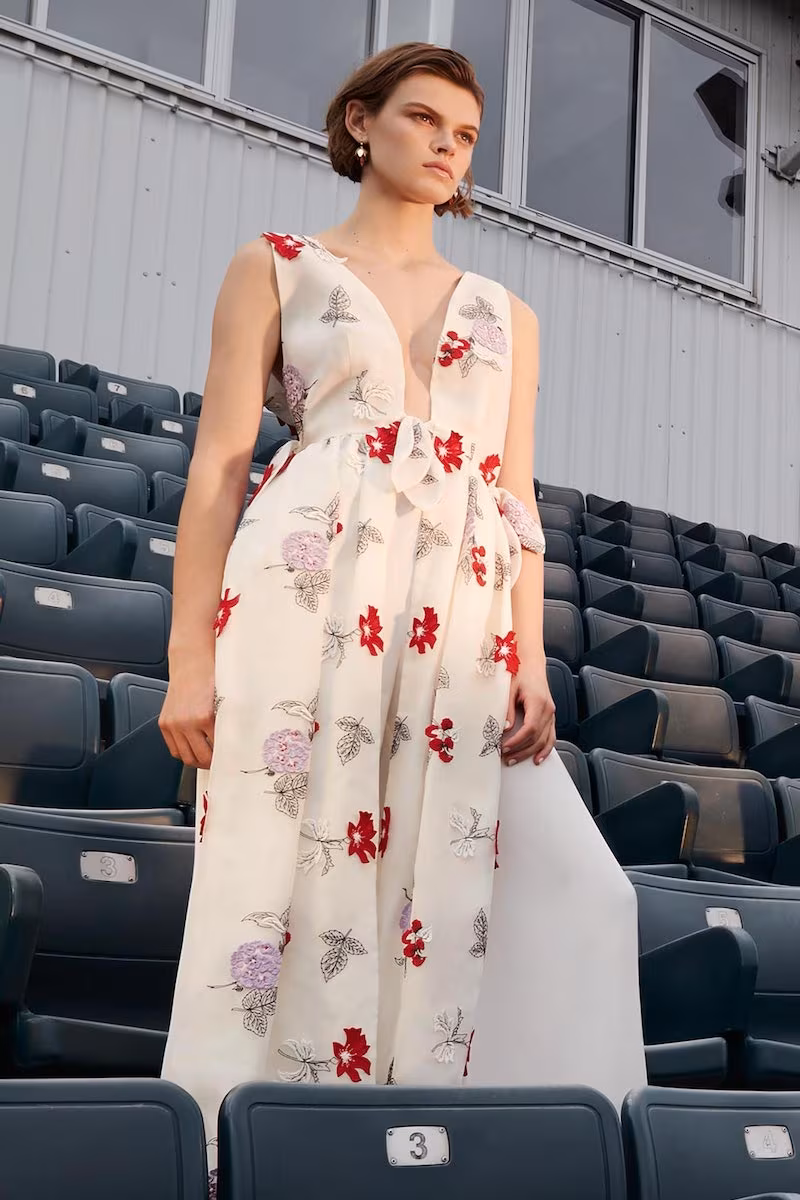 Markarian Aster Tie Front Top
