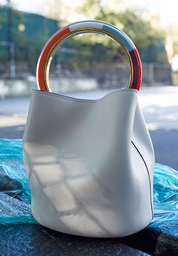 Marni Colorblock Top Handle Bag