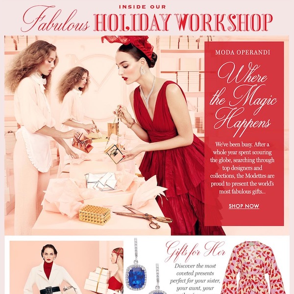 Moda Operandi Fabulous Holiday Gift Guide 2017