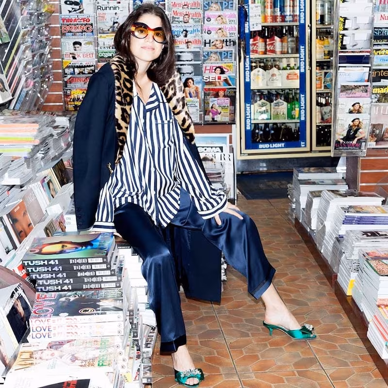 Morgan Lane Dillon Striped Pyjama Shirt