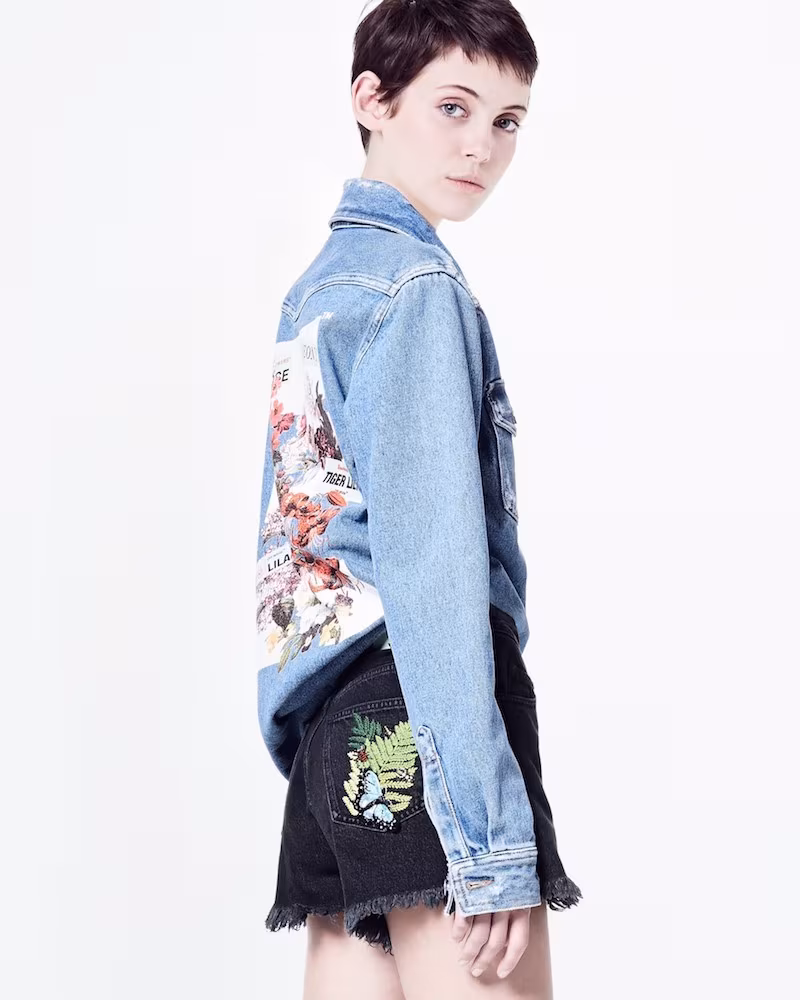 Off-White Flower Shop Denim Shirt