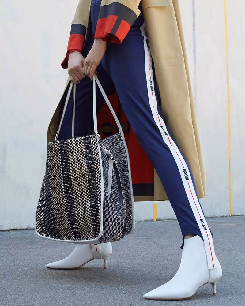 Proenza Schouler Extra Large Mixed Woven Tote