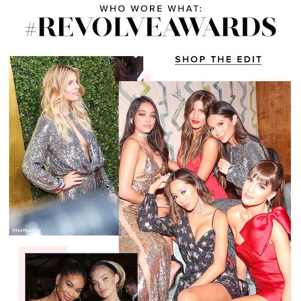 Who Wore What: #REVOLVEawards